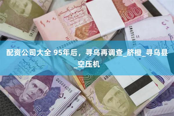 配资公司大全 95年后，寻乌再调查_脐橙_寻乌县_空压机