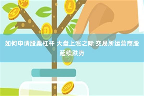 如何申请股票杠杆 大盘上涨之际 交易所运营商股延续跌势